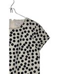 J.Crew  Women's Shift Dress Polka Dot Pockets‎ Pullover Cotton Modal Woven Sz. 2 Photo 5