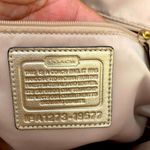 Coach  AUDREY LARGE LIMITED EDITION SUN/STARFISH CANVAS/LEATHER TOTE & WRISTLET Photo 11