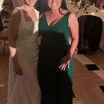 Azazie Pine Kori Bridesmaid Dress Photo 2