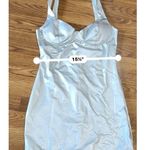 Naked Wardrobe  Bodycon  Silver Metallic Tank PARTY Mini dress XL Photo 5