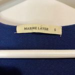 Marine layer  Women's Athletic Mini Tank Dress Pockets Navy Blue Size Small EUC Photo 3