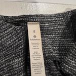 Lululemon black and white  quarter zip jacket size 8 Photo 1