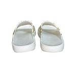 OOFOS Oooahh Limited Edition Sahara Gold Sport Recovery Comfort Slide Sandals White Size 10 Photo 6