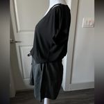 Mason Black Top with Green dress Size XS Photo 3