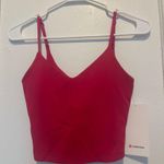 Lululemon  Align Cropped Cami Tank Top *Light Support, A/B Cup Passionate Size 4 Photo 0