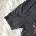 Disney  Beauty and the Beast Short Sleeve Cutout Neck Graphic T-Shirt Gray Medium Photo 5