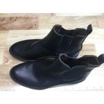 Madewell The Gwenda Platform Chelsea Boots Women's 7 Black Leather Slip-On Photo 4