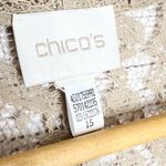 Chico's Vintage Chico’s Sheer Tan Lace Blazer Size Small Photo 2