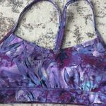 Lululemon  Purple Pattern Sports Bra Photo 0