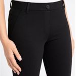 Betabrand  black straight leg classic dress pant yoga pants Photo 2