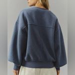 Pilcro  Slouchy Crew-Neck Sweatshirt Photo 2