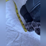   winter boots Khombu  snow  Womens 7M Lisa Black Leather Faux Fur Zip Photo 13