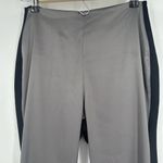 Lysse Sophie Satin & Ponte Knit Control Top Leggings Gray Black Size S Photo 3