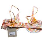 Stone Fox Swim NWT Conch Bikini Top XL Hot Tropix Print Swim Tropical Vacation Photo 3