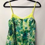 Romeo + Juliet Couture  Green Floral Hi Low Dress Womens L Y2k Hannah Montana Photo 7