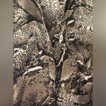 Jones New York Snake skin print button down top Photo 3