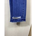 KanCan Jeans Womens 5/26 High Rise Distressed Mom Denim‎ Blue Elastic Waist Photo 5