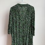 & Other Stories  size L stained‎ glass, green midi dress size Photo 4