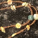 Bohemian semi precious gemstone beaded necklace approximately 46 Photo 6