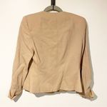 Giorgio Armani  Size 6 Wool Camel Tan Double Breasted Blazer Jacket Photo 4