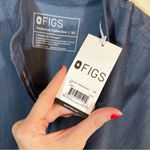 FIGS NWT  Heather Blue Rafaela Scrub Top XS NWT Photo 4