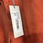 Just USA Size 26/2 Rust Denim High Rise Slim Straight Leg Jeans Chic Neutral NWT Photo 4