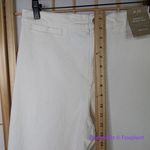 Madewell New!  The Emmett Wide-Leg Crop Jean: tile white Welt Pocket , size 20‎ Photo 6