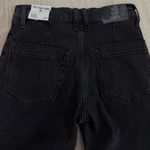 Free People NWT  We the Free Beacon Slim Crop Jeans | Black Quartz | 25 Photo 7