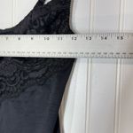 Victoria's Secret VTG 90s Victoria’s Secret Black Lace Trim Slip Dress Size 34B Y2K Lingerie Mini Photo 3