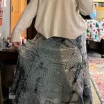 Midi Blue Flowy Skirt Size L Photo 0