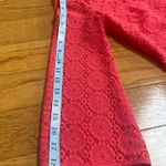 Lilly Pulitzer Topanga Island Coral Breakers Lace Crochet Knit Tunic Dress Sz S Photo 13