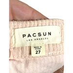 PacSun Mini Skirt Corduroy Faux Wrap Raw Hem Womens 27 Cotton Pockets Photo 5