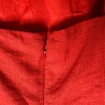 Abercrombie & Fitch abercrombie fitch Linen She’ll Mini Dress Red Small Photo 6