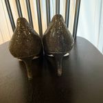 Kate Spade black glitter round toe pumps heels 8 Photo 6
