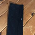 Lululemon black flare leggings with cinch waist Photo 3