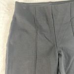 Chico's  0 US S 4 Lindy Black Side Zip Ponte Pants Seam Detail Straight Leg Dress Photo 4