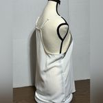 Cami top 24” L wear alone or under a jean jacket or light jacket or blouse White Size M Photo 3