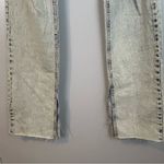 ZARA NWT Slim Flare High Rise Distressed Stone Wash Jeans Size 2 Photo 8