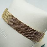 Stainless Steel Gold Tone Watch Band Bracelet Gold Photo 2