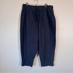 Athleta  Black Cropped Jogger Sweatpants Womens 1X Casual Athleisure Gorpcore Photo 12