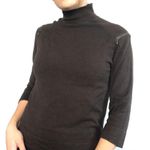 Cache Brown Mock neck sweater 🤎 Photo 2