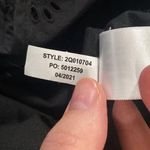 Vineyard Vines black cotton eyelet sleeveless shirt dress size 2 Photo 9