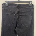 Mango MNG High-waist flared jeans in washed black size 8 Photo 4