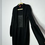 Italca of Italy black wool blend cardigan size small Photo 2
