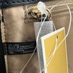 Michael Kors reed satchel small belted purse handbag Brown/Black Photo 8