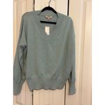 Philosophy Republic Clothing Womens XL V Neck Sweater Viscose Blend‎ Blue NEW Photo 1