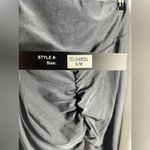 New Mix  Gray Shimmer Workout Training Leggings Size S/M Casual Yoga Stretch NWT Photo 3