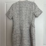 Endless Rose  Blue and White Tweed Dress Photo 4