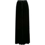 Ulla Johnson NEW NWT $550 Size 2 Maia Palazzo Silk Pants Velvet Black Dot print Photo 3