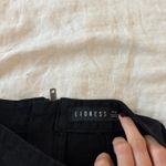 LIONESS  Black Denim Mini Skirt Photo 2